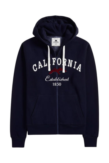 Reflex - California Embroidered Fleece Zip Up Hoodie - JK330-SaltTree
