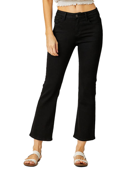 Risen Jeans - Mid-Rise Ankle Bootcut Jeans (27.5" Inseam) - RDP5331-SaltTree