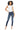 Kancan - Women's Mid Rise Super Skinny Jeans - (29.5" Inseam) - KC7085 ST-SaltTree