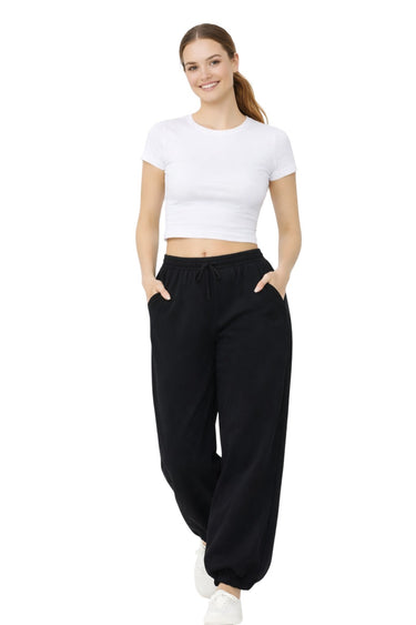 Reflex - Fleece 90's Oversized Fit Elasticated Sweatpants - PA2230-SaltTree