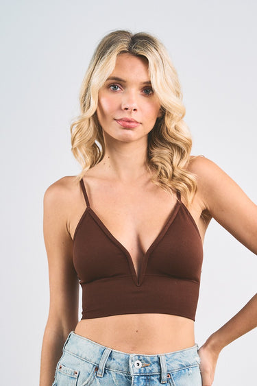 ANWND - CF V Trim Cami Top - 53045 - Brown