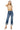 Risen Jeans - High Rise Straight Cuffed Jeans (26.5" Inseam) - RDP5723