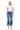 Flying Monkey - 90's Vintage Super High Rise Flare Jeans with 5" Cuffed Hem (28" Inseam) - F5827-SaltTree