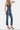 Flying Monkey - Benefactor High Rise Ankle Slim Straight Jeans with Slight Distressing (28" Inseam) - F5223-SaltTree