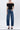 Flying Monkey - High Rise Dark Wash Barrel Leg Jeans (27.5" Inseam) - F5768D-SaltTree