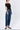 Flying Monkey - High Rise Dark Wash Barrel Leg Jeans (27.5" Inseam) - F5768D-SaltTree