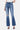 Flying Monkey - High Rise Distressed Bootcut Jeans with Knee Rip Detail (32" Full Length) - F4847N-SaltTree