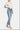 Flying Monkey - High Rise Slim Straight Jeans (27" Inseam) - F5160 - Final Sale-SaltTree