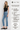 Flying Monkey - High Rise Slim Straight Jeans In Cool Light Wash (27" Ankle Length) - F5168-SaltTree