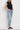 Flying Monkey - High Rise Slim Straight Jeans In Cool Light Wash (27" Ankle Length) - F5168-SaltTree