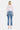 Flying Monkey - High Rise Slim Straight Jeans with Distressed Hem (27.5" Inseam) - F5213-SaltTree