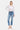 Flying Monkey - High Rise Slim Straight Jeans with Distressed Hem (27.5" Inseam) - F5213-SaltTree