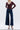 Flying Monkey Jeans - High Rise Ankle Wide Leg Jeans in Deep Indigo (28" Inseam) - F5923-SaltTree