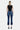 Flying Monkey - Stunned Low Rise Slim Straight Jeans with Uneven Raw Hem (27" Inseam) - F5340-SaltTree