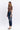 Flying Monkey - Super High Rise Distressed Straight Cropped Jeans (28" Inseam) - F4369-SaltTree