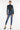 Kancan - Women's Mid Rise Distressed Ankle Skinny Jeans - kc7274st-SaltTree