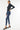 Kancan - Women's Mid Rise Distressed Ankle Skinny Jeans - kc7274st-SaltTree