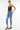 Kancan - Women's Mid Rise Distressed Ankle Skinny Jeans - kc7274st-SaltTree