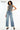 Kancan Essentials - Bellen High Rise Wide Jeans (30" Inseam) - KC20104M-SaltTree