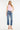 Kancan - Jordana High Rise True Straight Jeans (27" Inseam) - KC20022D-SaltTree