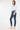 Kancan - Mid-Rise Fringe Ankle Skinny Jeans (27" Inseam) - kc6204 ST - Final Sale-SaltTree