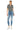 Kancan - Mid-Rise Fringe Ankle Skinny Jeans (27" Inseam) - kc6204 ST - Final Sale-SaltTree