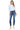 Kancan - Mid-Rise Fringe Ankle Skinny Jeans (27" Inseam) - kc6204 ST - Final Sale-SaltTree