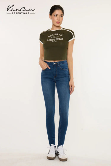 Kancan - Misa High-Rise Super Skinny Jeans (30" Inseam) - KC11253-SaltTree