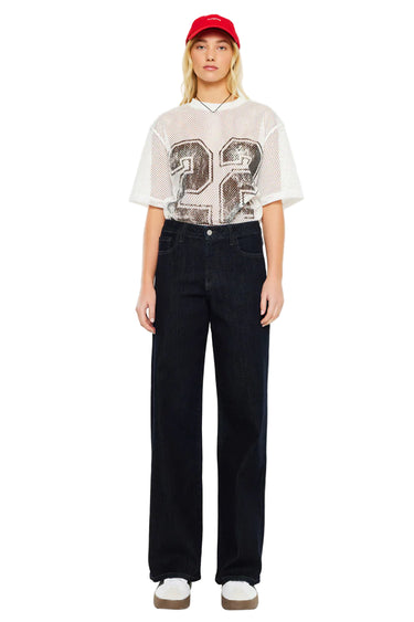 Kancan - Norie High-Rise Wide-Leg Jeans (31" Inseam) - KC20089-SaltTree