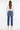 Kancan - Pamela Mid-Rise Slim Straight Jeans (27" Inseam) - KC20055D-SaltTree