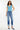 Kancan - Quin High-Rise Straight Jeans (28" Cuffed Inseam) - KC20093M-SaltTree