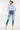 Kancan - Women's HIGH Waist Ankle Length Two Button Jeans - KC7317-SaltTree