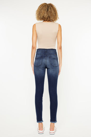 Kancan - Women's High Rise Ankle Skinny Jeans - kc8433 ST-SaltTree