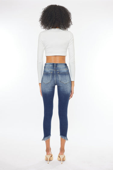 Kancan - Women's High Rise Ankle Skinny Jeans - kc9204d with kc8395 ST-SaltTree