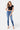 Kancan - Women's High Rise Button Fly Distressed Super Skinny Jeans - kc7113 ST-SaltTree