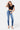Kancan - Women's High Rise Button Fly Distressed Super Skinny Jeans - kc7113 ST-SaltTree