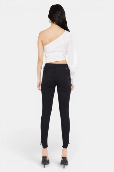 Kancan - Women's High Rise Hem Detail Skinny Jeans - KC7267ST-SaltTree