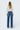 Vervet - High Rise Wide Leg Tummy Control Minimal Distressed Jeans (32" Inseam) - LV1444-SaltTree