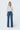 Vervet - High Rise Wide Leg Tummy Control Minimal Distressed Jeans (32" Inseam) - LV1444-SaltTree