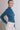Love Tree - Cinched V-Neck Denim Shirt - 10474TN-SaltTree