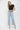 Mica Denim - High Rise Raw Hem Ankle Wide Leg Jeans (27" Inseam) - MDP-W3034LT-SaltTree