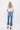 Mica Denim - High Rise Shark Bite Hem Crop Flare Jeans (27" Inseam) - MDP-F124-SaltTree
