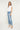 Mica Denim - High-Rise Straight Leg Tummy Tuck Jeans with Folded Hem (29"/31" Inseam) - MTT-T3286-SaltTree