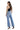 Mica Denim - Super High Rise Raw Hem Wide Leg Jeans (29" Inseam) - MDP-W3388-SaltTree