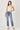Risen Jeans - High-Rise Cropped Straight Leg Jeans with Distressed Raw Hem (27" Inseam) - RDP5250-SaltTree