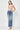 Risen Jeans - High-Rise Full-Length Flare Jeans with Vintage Frayed Hem (30.5" Inseam) - RDP1277-SaltTree