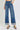 Risen Jeans - High Rise Tummy Control Wide Cuffed Jeans (28" Inseam) - RDP5974-SaltTree
