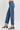 Risen Jeans - High Rise Tummy Control Wide Cuffed Jeans (28" Inseam) - RDP5974-SaltTree