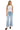 Risen Jeans - High Rise Tummy Control Wide Cuffed Jeans (28" Inseam) - RDP5974-SaltTree