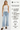 Risen Jeans - High Rise Tummy Control Wide Cuffed Jeans (28" Inseam) - RDP5974-SaltTree